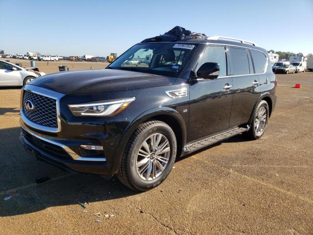 JN8AZ2NF6L9704131 - 2020 INFINITI QX80 LUXE BLACK photo 1