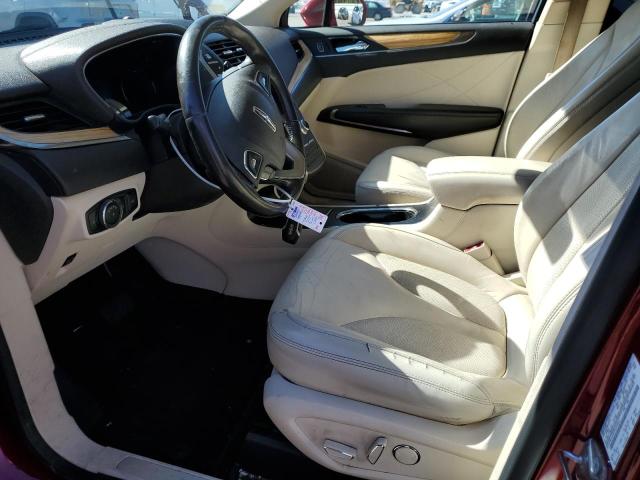 5LMCJ1A97FUJ31871 - 2015 LINCOLN MKC RED photo 7