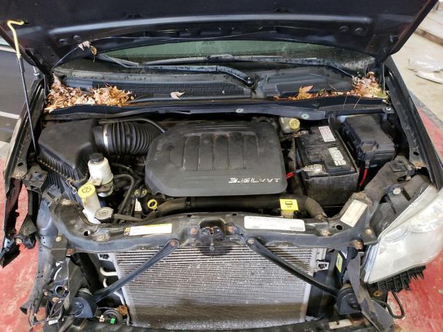 2C4RC1BG3CR188845 - 2012 CHRYSLER TOWN & COU TOURING შავი ფოტო 12