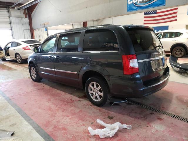 2C4RC1BG3CR188845 - 2012 CHRYSLER TOWN & COU TOURING შავი ფოტო 2