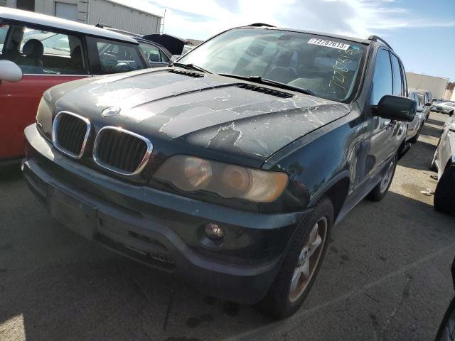 5UXFA53563LV76298 - 2003 BMW X5 3.0I GREEN photo 1