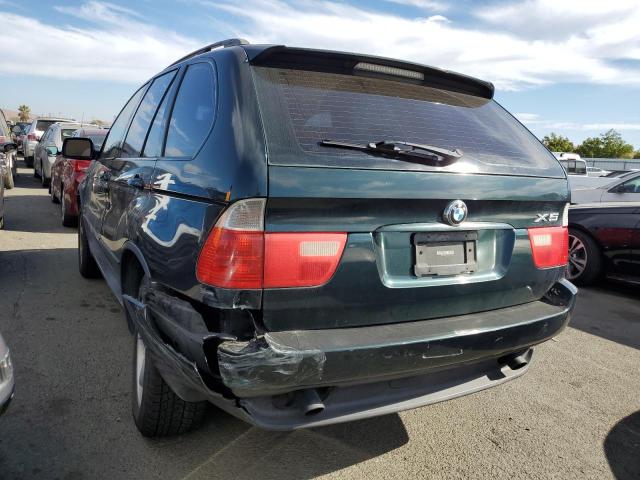 5UXFA53563LV76298 - 2003 BMW X5 3.0I GREEN photo 2