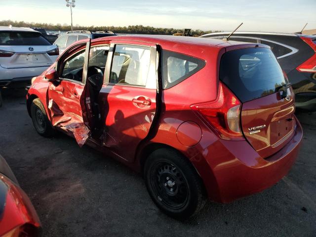 3N1CE2CP9FL424942 - 2015 NISSAN VERSA NOTE S RED photo 2