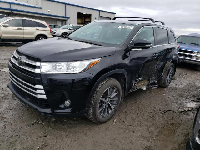 5TDJZRFH0JS524226 - 2018 TOYOTA HIGHLANDER SE BLACK photo 1