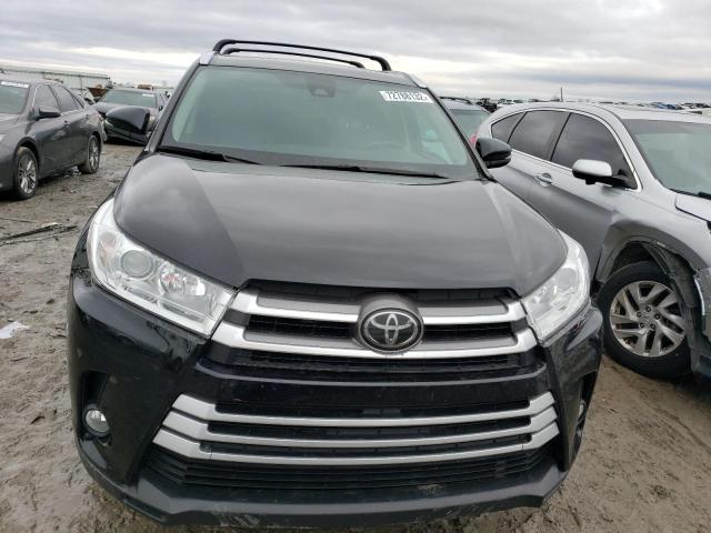 5TDJZRFH0JS524226 - 2018 TOYOTA HIGHLANDER SE BLACK photo 5