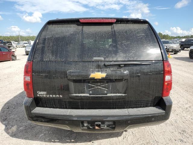 1GNSCHE02DR369376 - 2013 CHEVROLET SUBURBAN C1500  LS BLACK photo 6