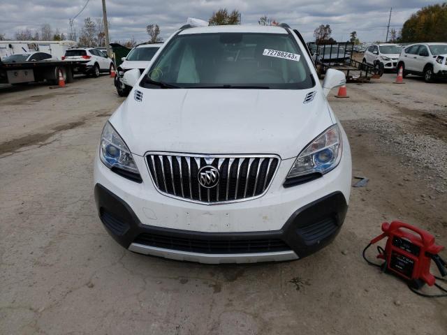 KL4CJASB6GB574156 - 2016 BUICK ENCORE WHITE photo 5