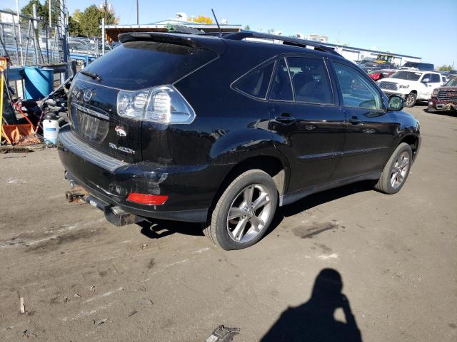 JTJHW31U060020310 - 2006 LEXUS RX 400H 400 BLACK photo 3