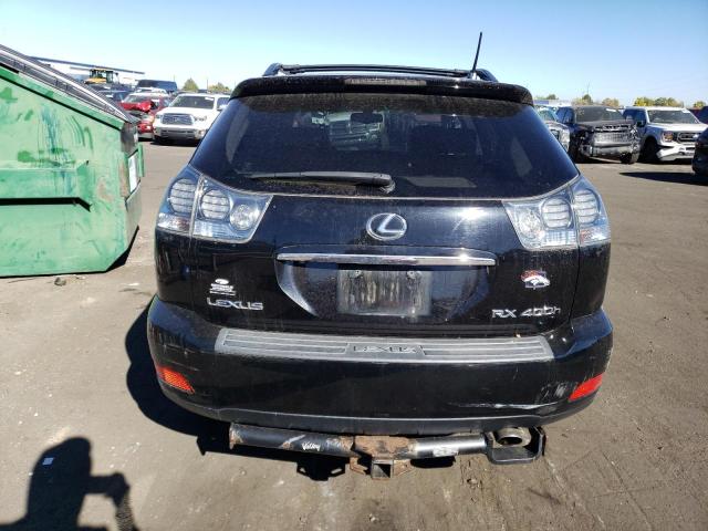 JTJHW31U060020310 - 2006 LEXUS RX 400H 400 BLACK photo 6