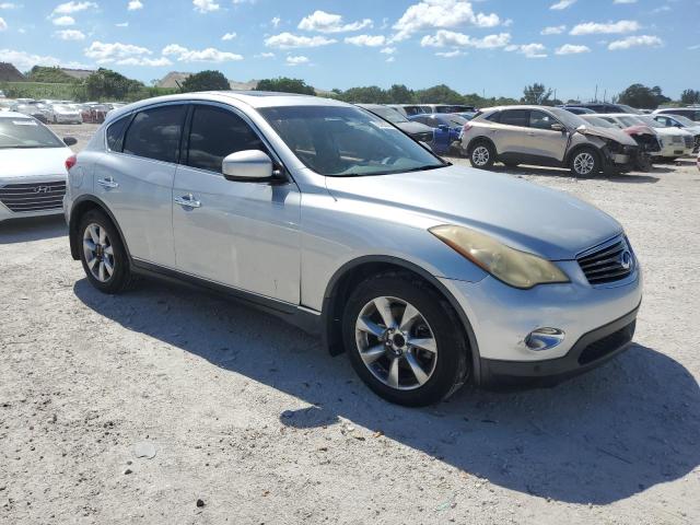 JNKAJ09E58M300653 - 2008 INFINITI EX35 BASE SILVER photo 4