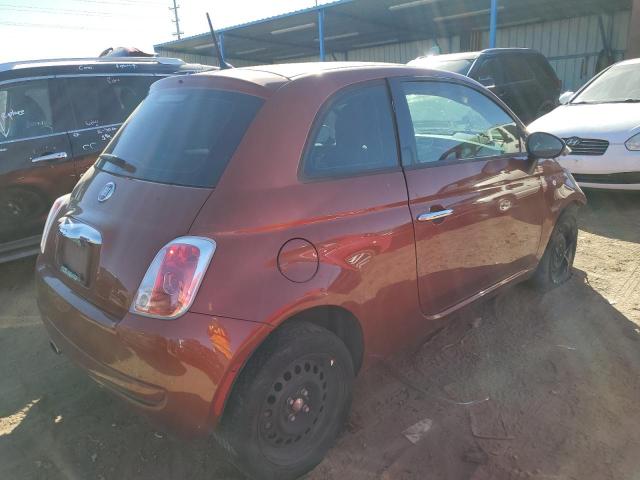 3C3CFFAR2FT545399 - 2015 FIAT 500 POP ORANGE photo 3