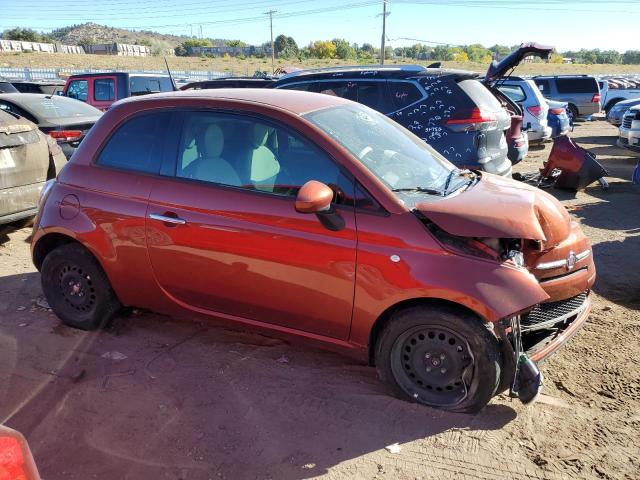 3C3CFFAR2FT545399 - 2015 FIAT 500 POP ORANGE photo 4