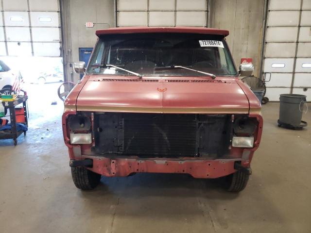 2GBEG25HXF4135062 - 1985 CHEVROLET G20 TWO TONE photo 5