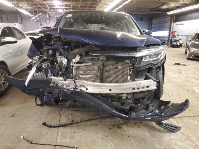 5FNYF6H07JB023268 - 2018 HONDA PILOT ELITE BLUE photo 5