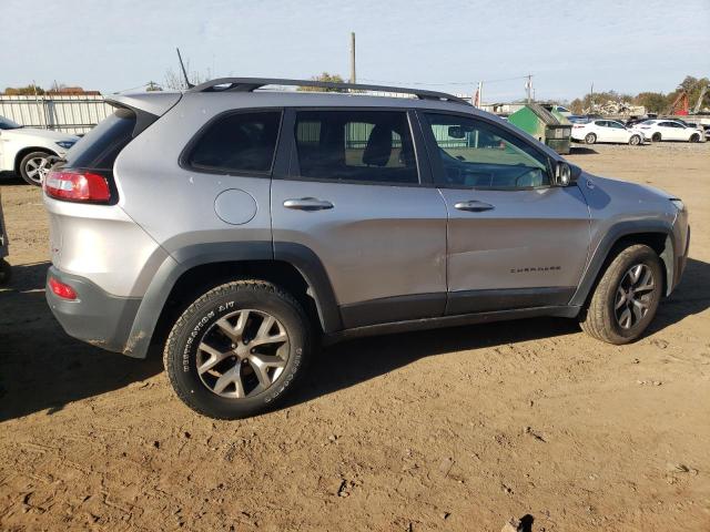 1C4PJMBB5JD520531 - 2018 JEEP CHEROKEE TRAILHAWK GRAY photo 3