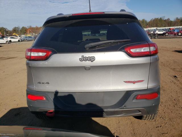 1C4PJMBB5JD520531 - 2018 JEEP CHEROKEE TRAILHAWK GRAY photo 6