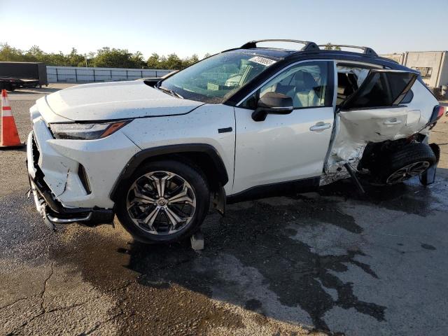 JTMEB3FV5ND081906 - 2022 TOYOTA RAV4 PRIME XSE WHITE photo 1