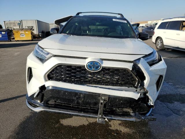 JTMEB3FV5ND081906 - 2022 TOYOTA RAV4 PRIME XSE WHITE photo 5