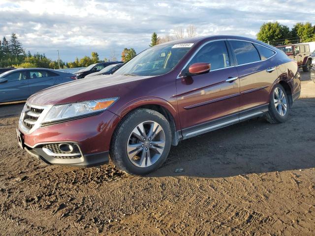 5J6TF2H53EL800864 - 2014 HONDA CROSSTOUR EXL მუქწითელი ფოტო 1