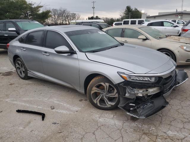 1HGCV1F5XJA008627 - 2018 HONDA ACCORD EXL SILVER photo 4