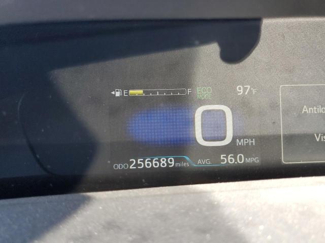 JTDKARFUXG3004263 - 2016 TOYOTA PRIUS Schwarz Foto 9