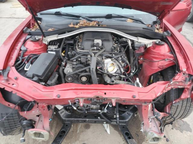 2G1FL1EP0F9800463 - 2015 CHEVROLET CAMARO ZL1 RED photo 11