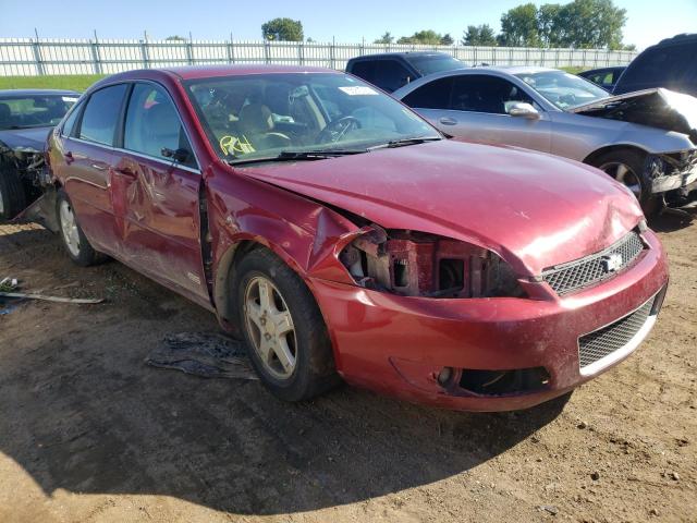 2G1WD58C089277753 - 2008 CHEVROLET IMPALA SUPER SPORT MAROON photo 1