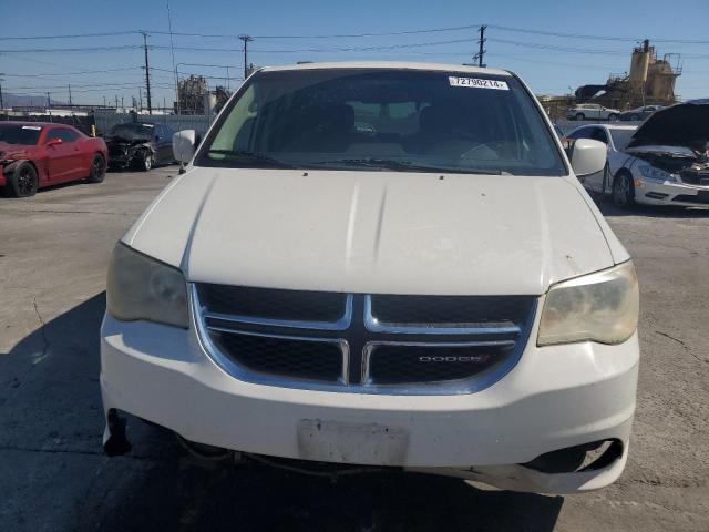 2C4RDGCG3DR603243 - 2013 DODGE GRAND CARA SXT WHITE photo 5