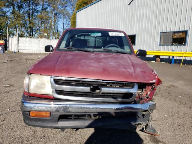 4TANL42N1WZ114926 - 1998 TOYOTA TACOMA BURGUNDY photo 5