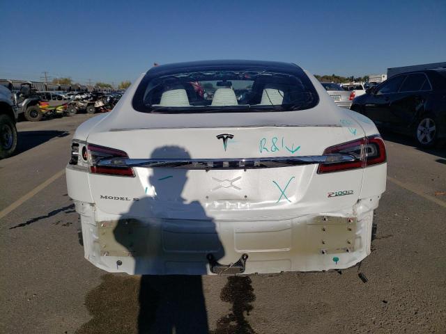 5YJSA1E4XJF278527 - 2018 TESLA MODEL S Սպիտակ լուսանկար 6