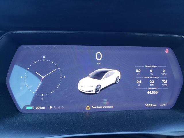5YJSA1E4XJF278527 - 2018 TESLA MODEL S Սպիտակ լուսանկար 9