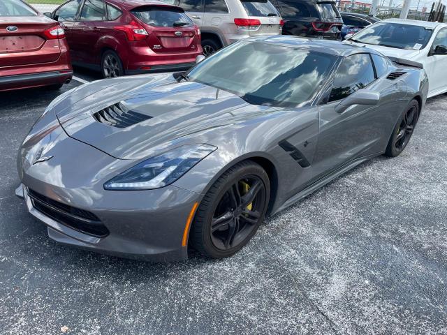 1G1YB2D74G5101161 - 2016 CHEVROLET CORVETTE STINGRAY 1LT GRAY photo 2