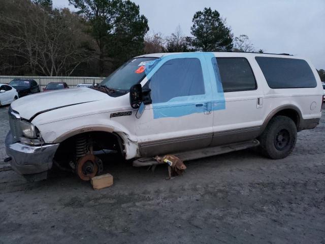 1FMNU42F92EC69084 - 2002 FORD EXCURSION LIMITED WHITE photo 1