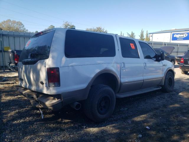 1FMNU42F92EC69084 - 2002 FORD EXCURSION LIMITED WHITE photo 3