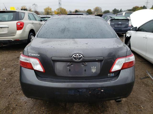 JTNBB46K173038988 - 2007 TOYOTA CAMRY HYBRID GRAY photo 6