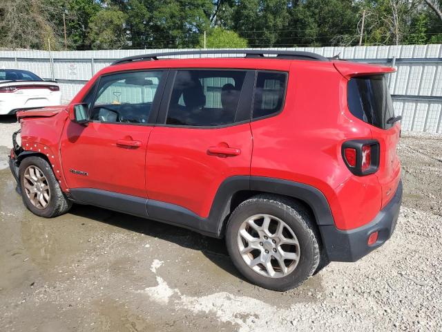 ZACCJABT9GPE27978 - 2016 JEEP RENEGADE LATITUDE RED photo 2