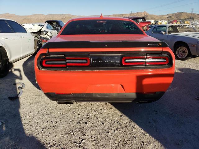 2C3CDZFJ8MH526677 - 2021 DODGE CHALLENGER R/T SCAT PACK ORANGE photo 6