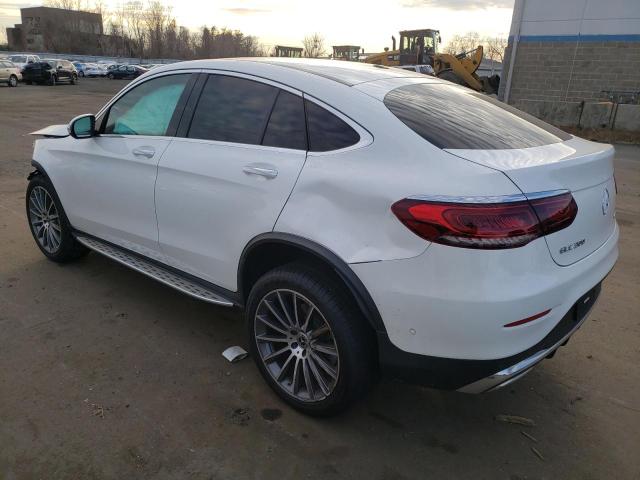 W1N0J8EB4NG017431 - 2022 MERCEDES-BENZ GLC COUPE 300 4MATIC WHITE photo 2