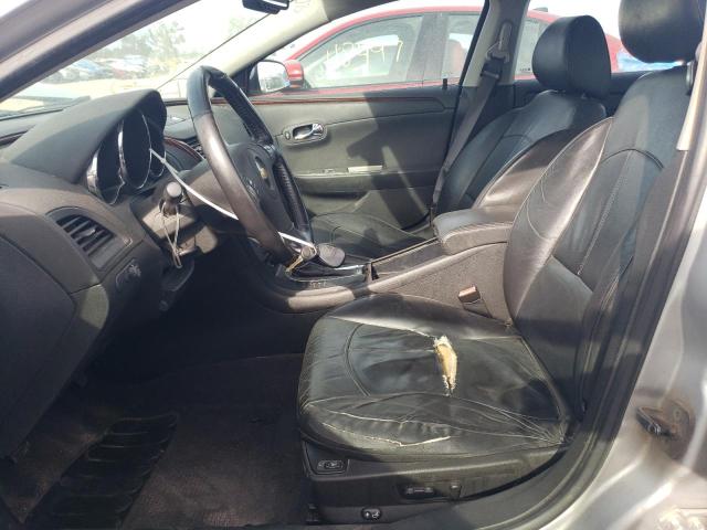1G1ZE5E14BF266296 - 2011 CHEVROLET MALIBU LTZ ვერცხლისფერი ფოტო 7