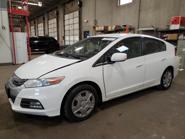 JHMZE2H38DS000534 - 2013 HONDA INSIGHT WHITE photo 1