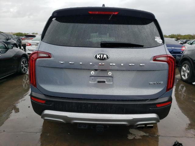 5XYP34HC1MG169861 - 2021 KIA TELLURIDE EX SILVER photo 6