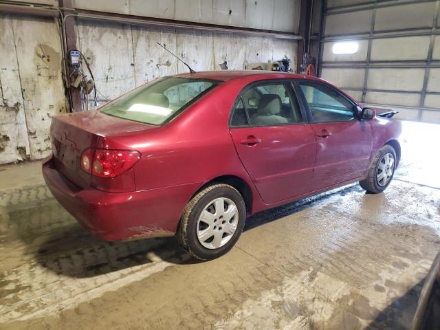 1NXBR32E86Z755225 - 2006 TOYOTA COROLLA CE RED photo 3