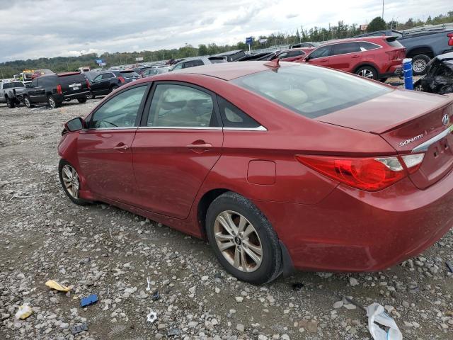 5NPEB4AC3DH678461 - 2013 HYUNDAI SONATA GLS BURGUNDY photo 2