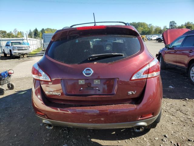 JN8AZ1MU7CW100910 - 2012 NISSAN MURANO S RED photo 6