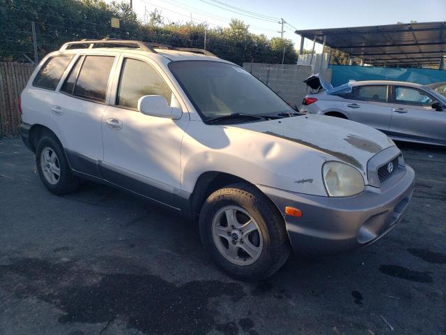 KM8SB12B14U641949 - 2004 HYUNDAI SANTA FE GL WHITE photo 4