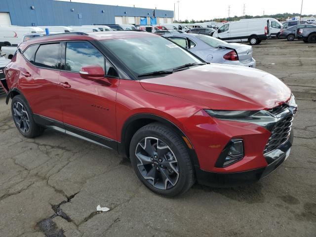 3GNKBKRS5NS115333 - 2022 CHEVROLET BLAZER RS RED photo 4