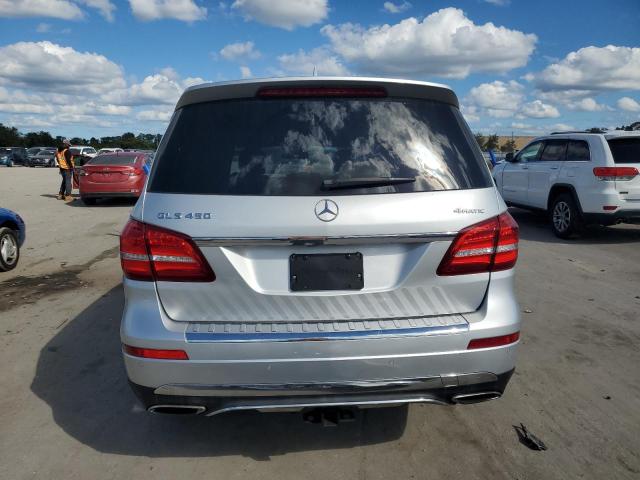 4JGDF6EE2HA856571 - 2017 MERCEDES-BENZ GLS 450 4MATIC SILVER photo 6