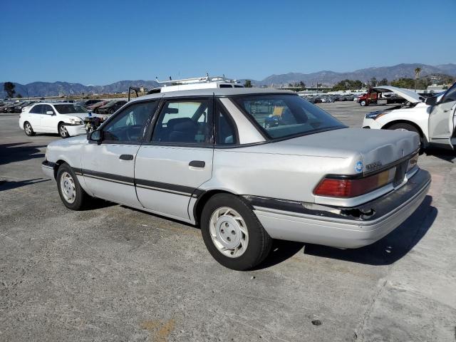 1FAPP36X4MK162925 - 1991 FORD TEMPO GL GRAY photo 2