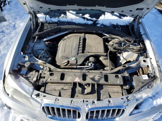 5UXWX7C50BL734546 - 2011 BMW X3 XDRIVE35I SILVER photo 12