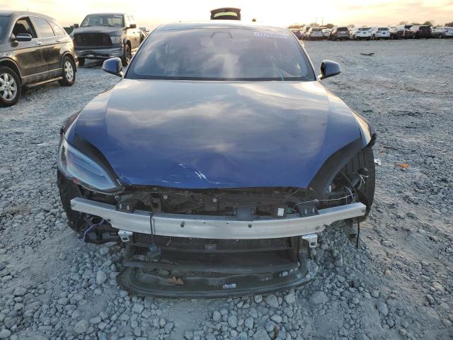 5YJSA1E54MF454078 - 2021 TESLA MODEL S ლურჯი ფოტო 5